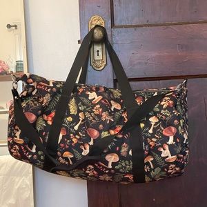 Society6 Large Vintage Mushroom Duffel